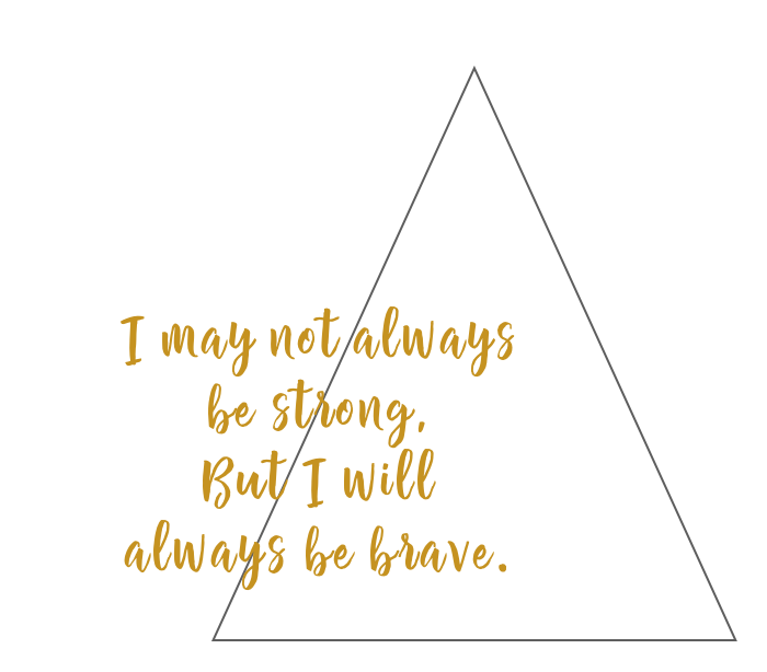 Be strong--- Britt B Steele